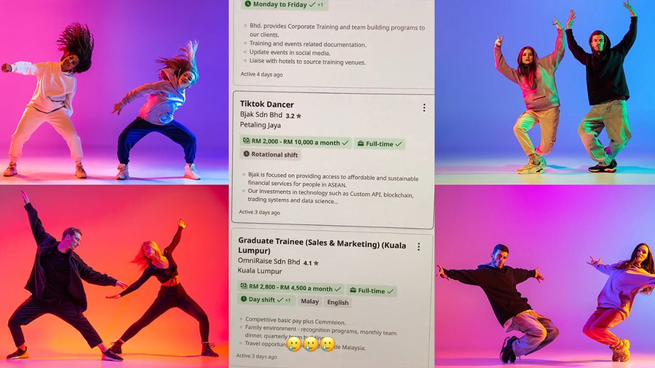 Malaysian Insurance Firm Turns Heads With RM10K Salary Offer for Full-Time 'TikTok Dancers'