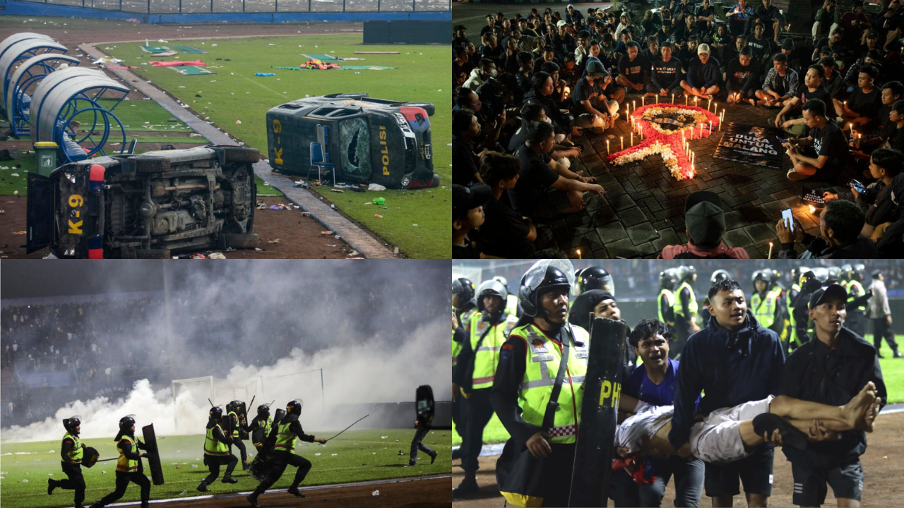 Over 170 people were killed in the incident as fans invaded the pitch while authorities fired tear gas.