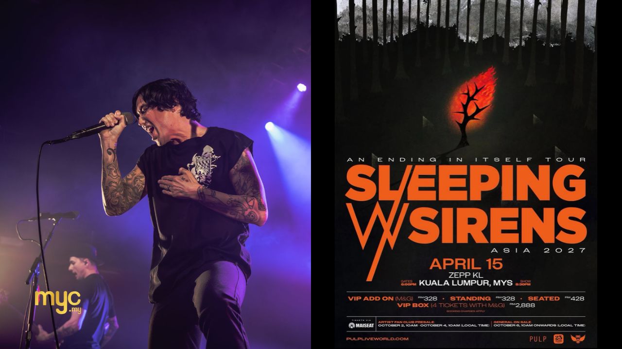 Sleeping With Sirens Is Coming To Kuala Lumpur After 14 Long Years!