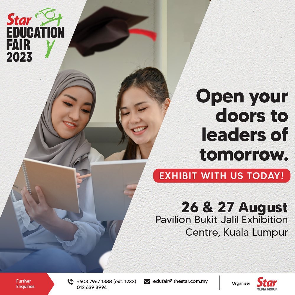 Star Education Fair, Bukit Jalil 2023. The ultimate institutional resource for both educators and students.